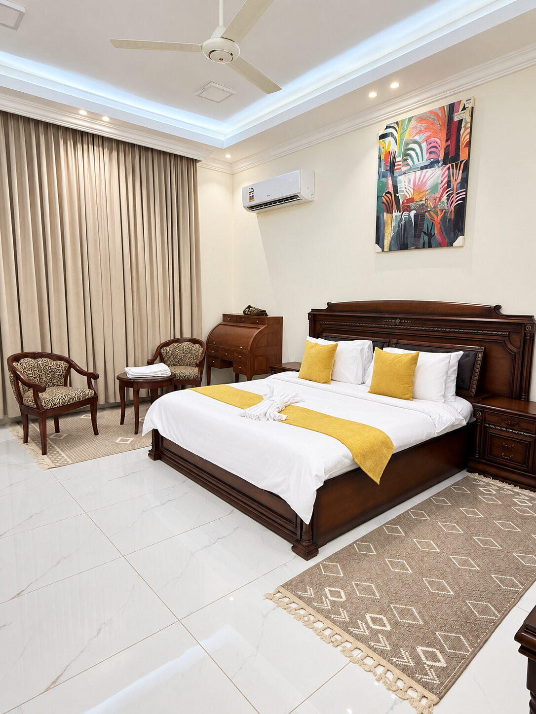 Double bedroom at Smart Chalet
